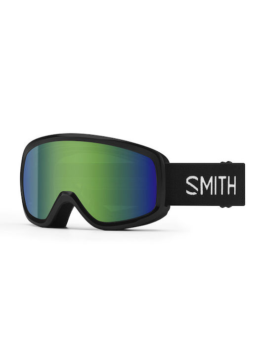 Smith Ski & Snowboard Goggles Kids Green with Lens in Green Color