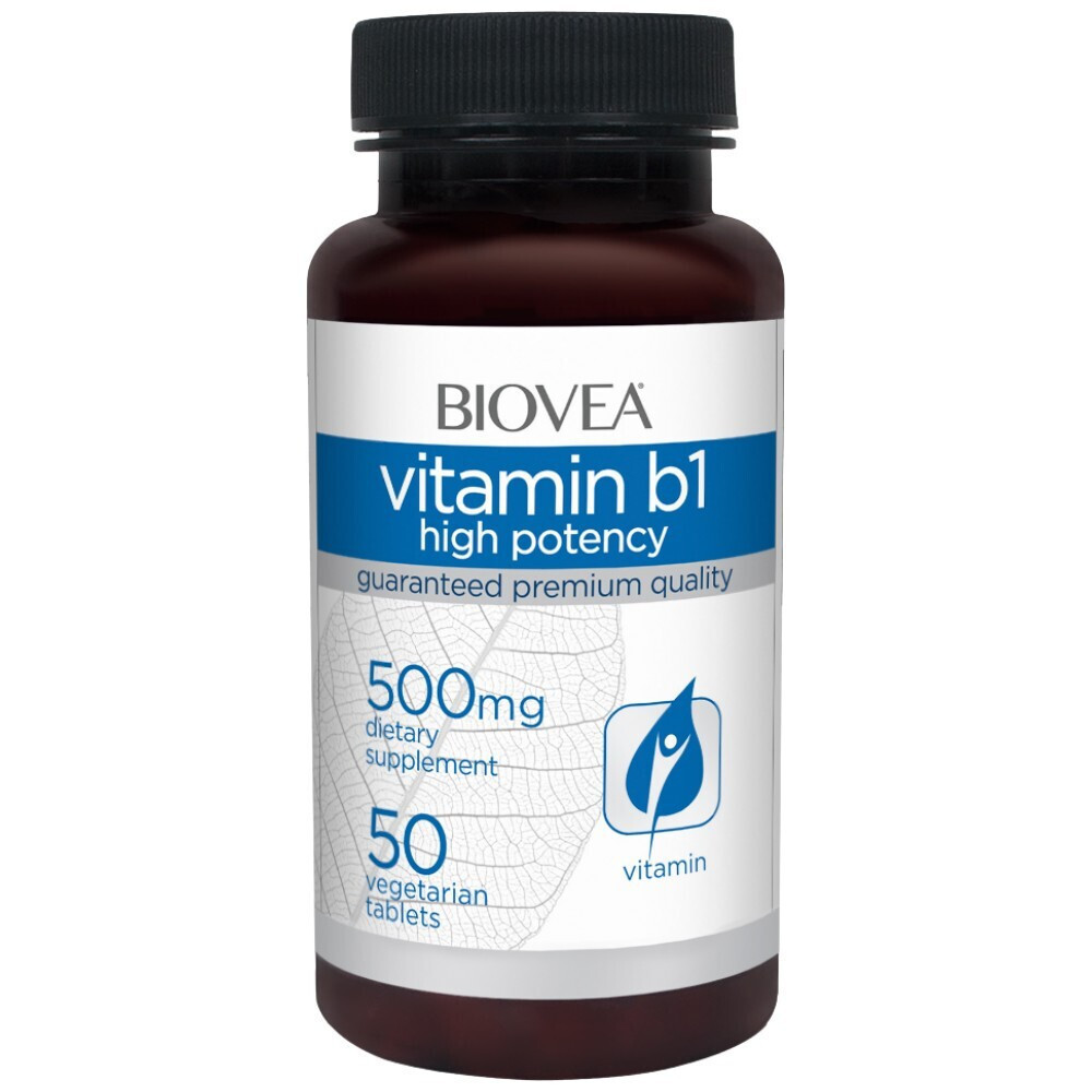 Biovea Βιταμίνη B 500mg 50 ταμπλέτες | Skroutz.gr