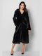 Anel Women's Midi Coat Black