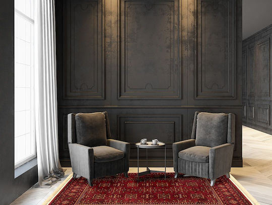 Newplan Persia 315 Burgundy Bedroom Rug Set Burgundy 3 Pieces