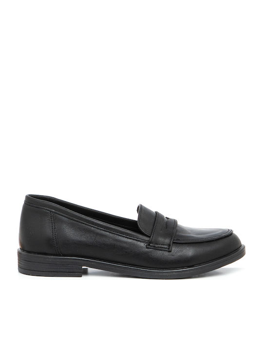 Aventis Shoes Leather Women's Moccasins in Blac...