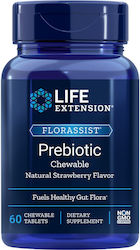Life Extension Florassist 60 μασώμενες ταμπλέτες Natural Strawberry Life Extension Florassist 60 μασώμενες ταμπλέτες Natural Strawberry