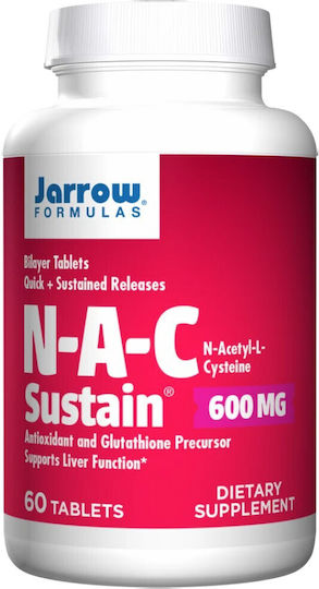 Jarrow Formulas NAC 600мг 60 табове