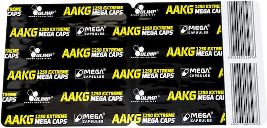 Olimp Sport Nutrition Aakg Extreme 1250мг 2гр 30 Капсули
