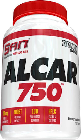 San Nutrition ALCAR 750mg 100 ταμπλέτες
