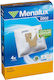 Menalux Vacuum Cleaner Bags 4pcs Compatible with Hoover Vacuum Cleaner