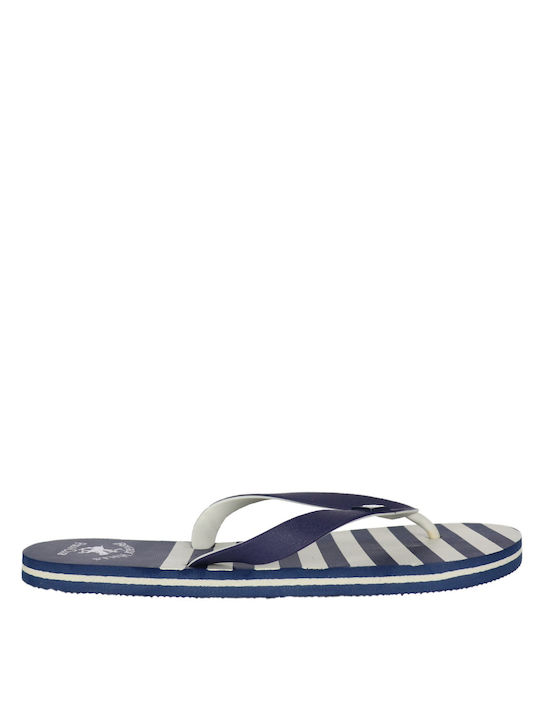 Beverly Hills Polo Club Men's Flip Flops Blue