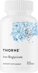 Thorne Хелатен Бисглицинат Желязо 25 мг 60 Капсули