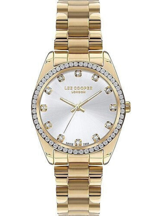 Lee Cooper Γυναικείο Ρολόι 31mm Μπαταρίας με Χρ...