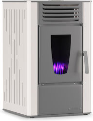 Thermogatz P12 Aero Αερόθερμη Σόμπα Πετρελαίου 12.24kW Γκρι