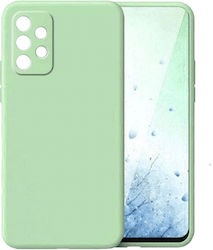 Samsung Soft Umschlag Rückseite Silikon Grün (Galaxy A13 4G)