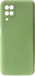 Samsung Soft Silicone Back Cover Green (Galaxy A12Galaxy M12)