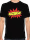 Bazinga T-shirt Black Cotton