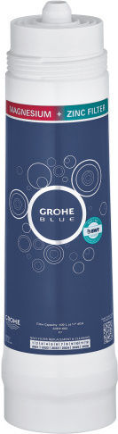 Grohe Ersatz-Wasserfilter Wasserenthärter / für Wasserhahn aus Aktivkohle Grohe Blue Magnesium + Zinc