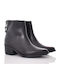 Sorana Leder Stiefeletten Damen Schwarz