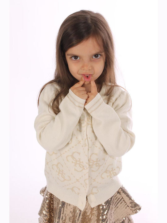 Guess Kids Cardigan White