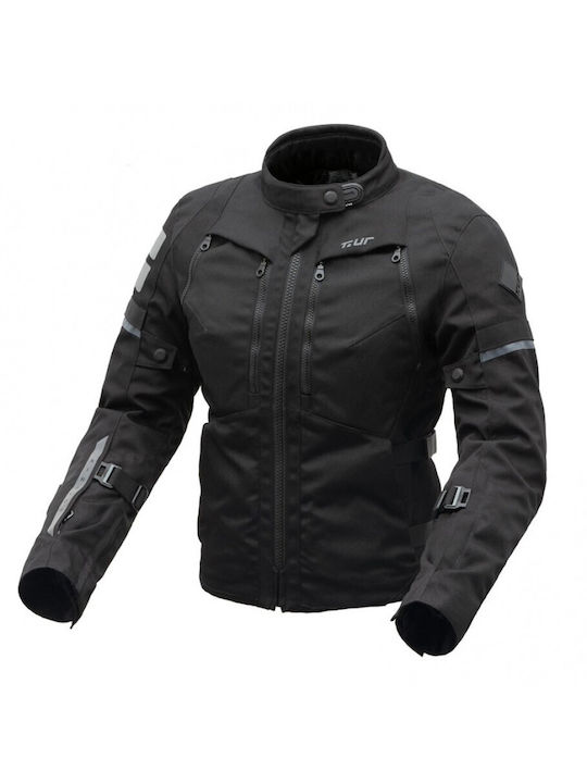 T.ur Nevada Women's Motorcycle Jacket 4 Seasons Black