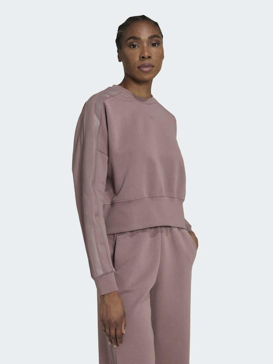 Adicolor Contempo Chunky 3-stripes Women's Sweatshirt Purple