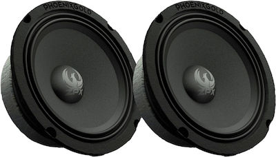 Phoenix Gold Set Auto-Lautsprecher 8" mit 225W RMS (Mittelklasse)