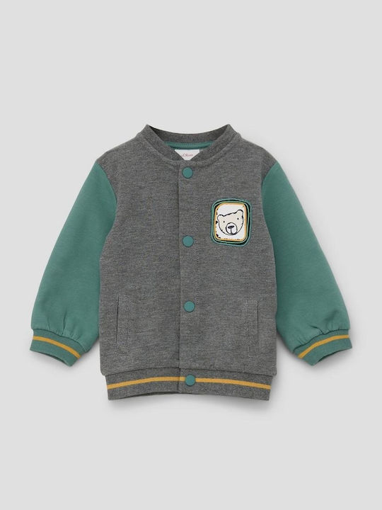 Kids Cardigan Gray