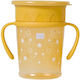 Saro Baby Cup made of Plastic Yellow 225ml for 6m+m+