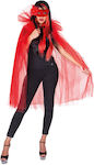 Carnival Cape Red for Halloween