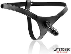 LateToBed Harness με Dildo σε Μαύρο Χρώμα LateToBed Harness με Dildo σε Μαύρο Χρώμα