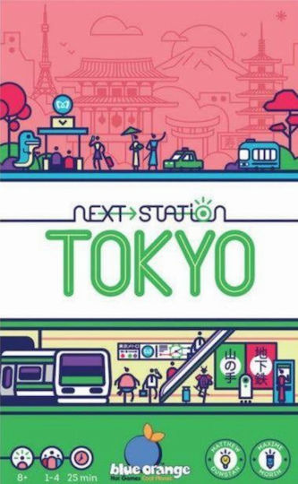 Board Game Next Station: Tokyo for 1-4 Players 8+ Years Old (EN) Blue Orange Games