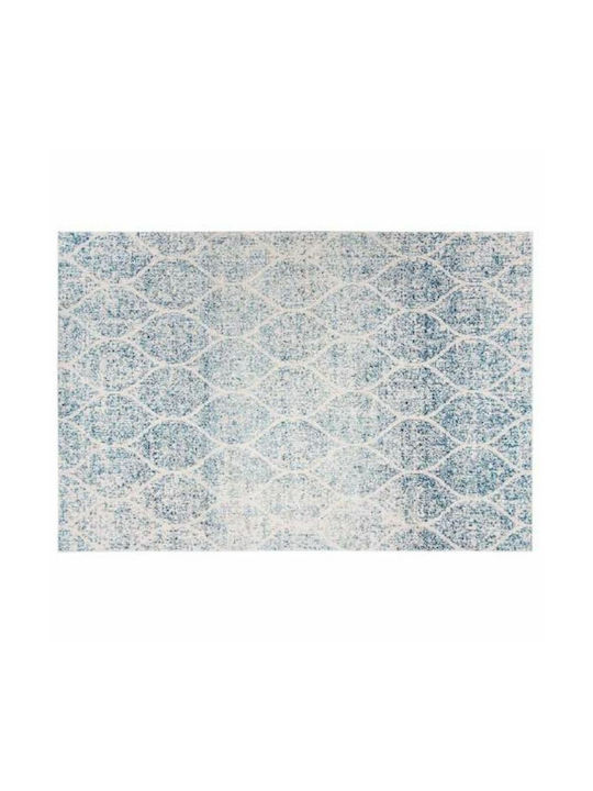 DKD Home Decor Rug Rectangular Blue