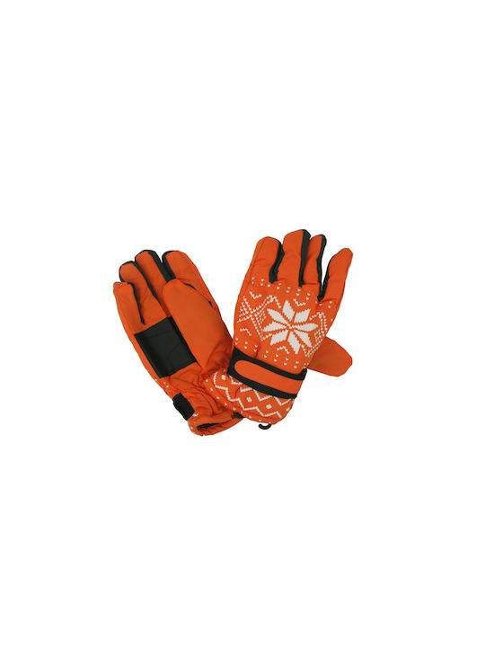 Α&Κ Kinderhandschuhe Schnee Orange 1Stück