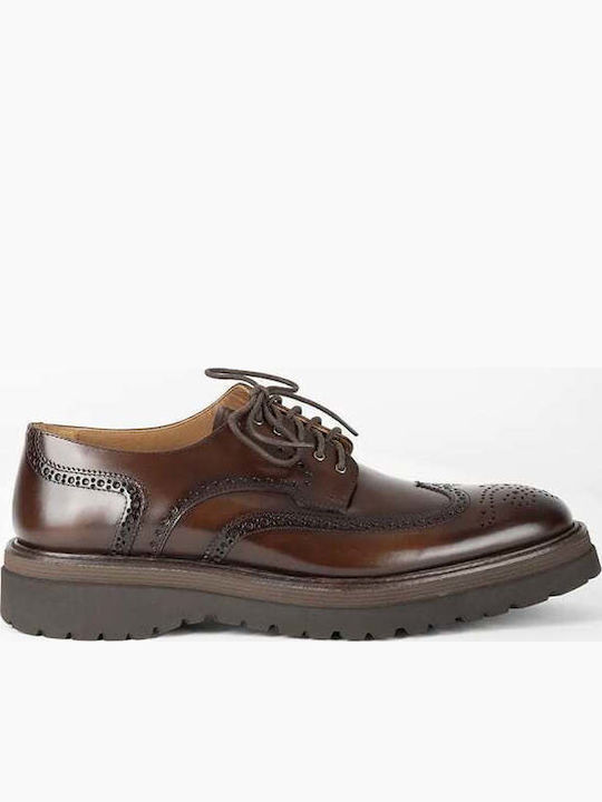 Calce Men's Oxfords Brown