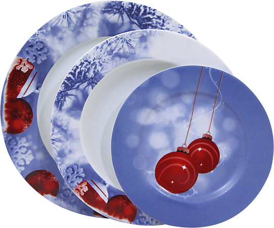 AB Set Christmas Dinnerware Porcelain 19pcs