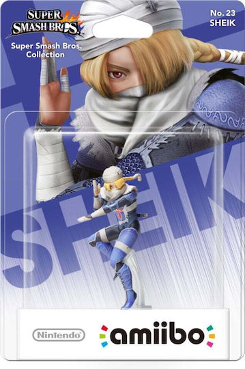 Nintendo Amiibo Super Smash Bros Sheik Character Figure for WiiU