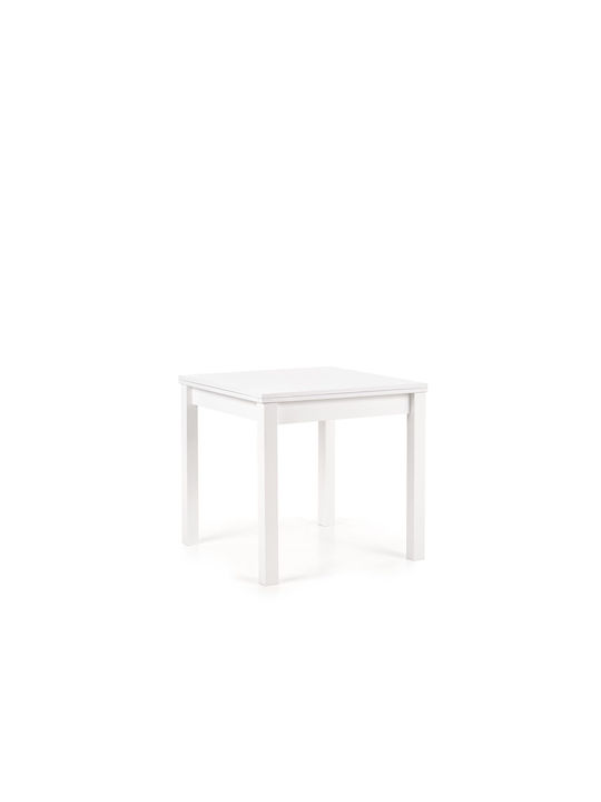 Gracjan Platz Tisch Plastik White 80x80x76cm