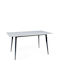 Ivy Table Metallic SZARY/ CZARNY 140x80cm