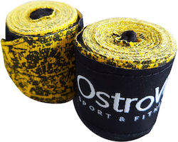 OstroVit Martial Arts Hand Wrap 2.5m Yellow 38029