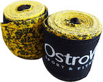 OstroVit Martial Arts Hand Wrap 2.5m Yellow 38029