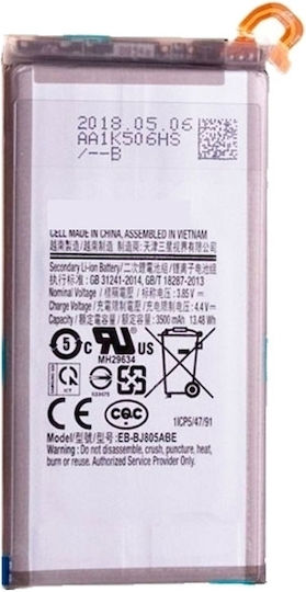 Eb-bj805abe Compatible Replacement Battery 3500mAh for Galaxy A6+ 2018Samsung Galaxy A6 Plus 2018 A605F.