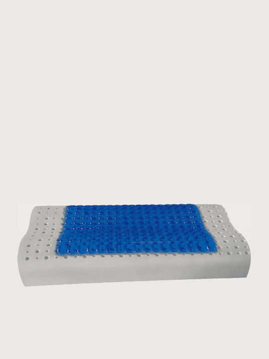Amve Cool Μαξιλάρι Ύπνου Gel Ανατομικό 38x60x12cm