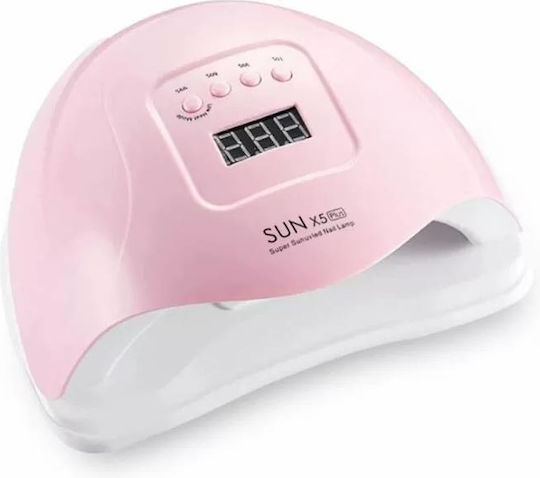 SUN ONE UV X5 Plus Φουρνάκι Νυχιών UV / LED 120W Ροζ