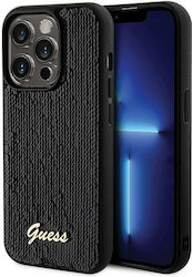 Guess Sequin Script Metal Μαύρη (iPhone 13 Pro Max) Guess Sequin Script Metal Μαύρη (iPhone 13 Pro Max)