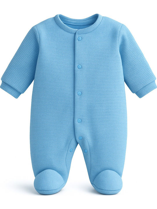 Beboulino Babystrampler Langärmliges Blue