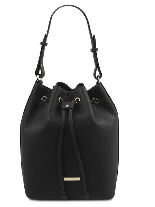 Tuscany Leather Leather Women's Bag Shoulder Black
