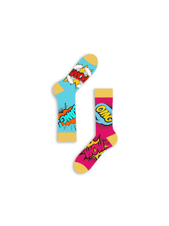 Crazy Socks Κάλτσες Πολύχρωμο