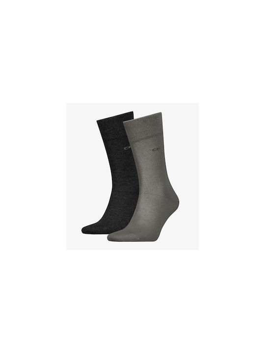 Calvin Klein Men's Socks Brown-Grey 2Pack