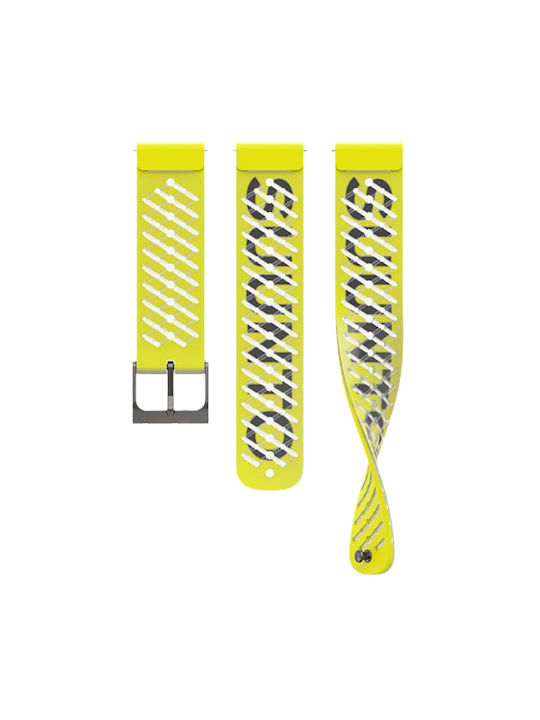 Suunto Strap Silicone Yellow (Suunto Race / Suunto Vertical / Suunto 9 Peak Pro / Suunto 9 Peak / Suunto 5 Peak)