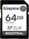 Kingston Industrial SDHC 64GB Clasa 10 U3 V30 A1 UHS-I