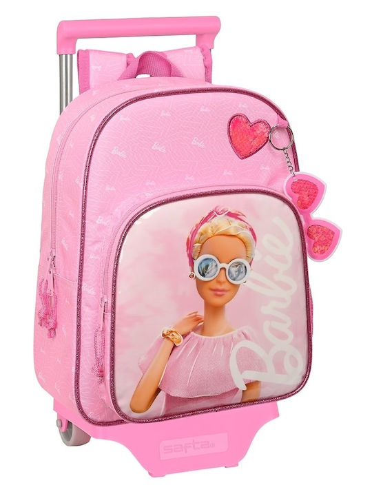 Barbie Чанта Куфар Розов 10Литри
