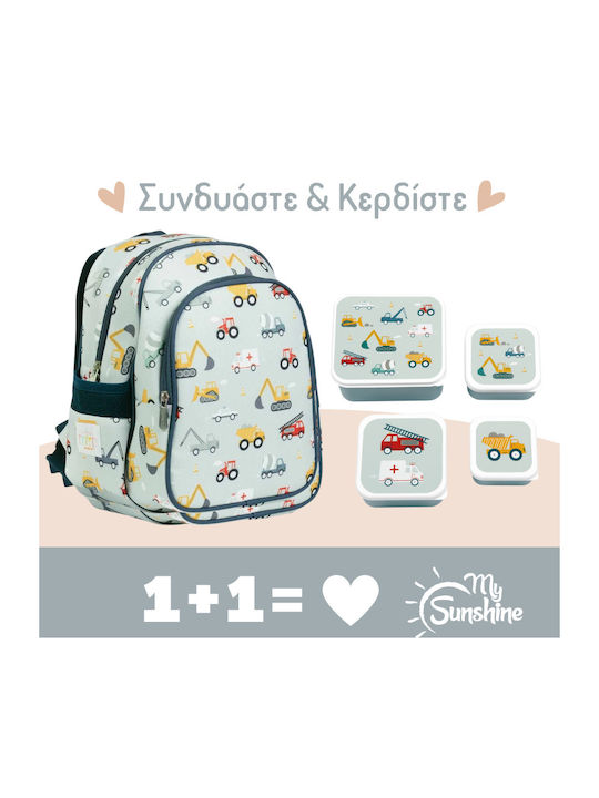 A Little Lovely Company Σχολική Τσάντα Πλάτης Ν...