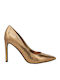 Brown Glitter Heels